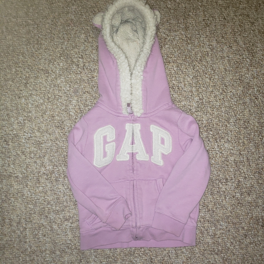 Baby GAP fleece lined hoodie